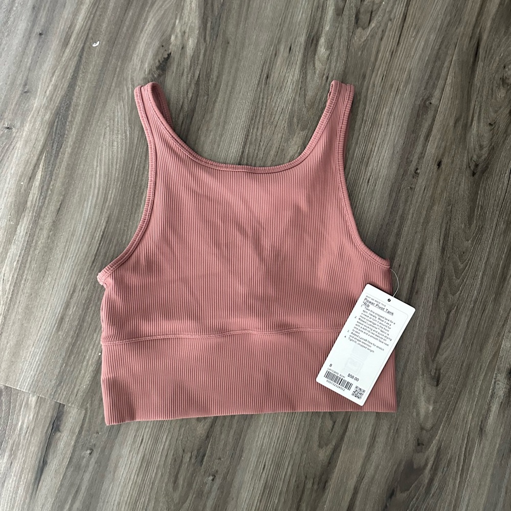Lululemon Ribbed Crop tank